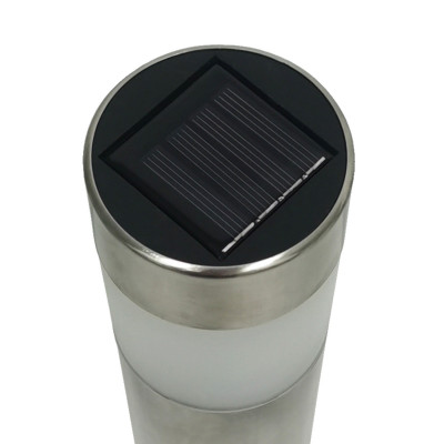 Pack 4 Balizas Solares LED Exterior Plateado 6000K 7hSevenOn Outdoor Iluminación Solar 3