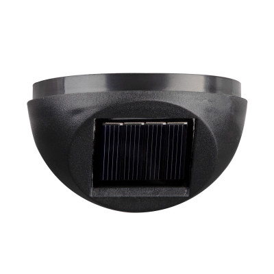 Pack 2 Apliques de Pared Solares LED Exterior Negro 3000K 7hSevenOn Outdoor Apliques de Exterior 4