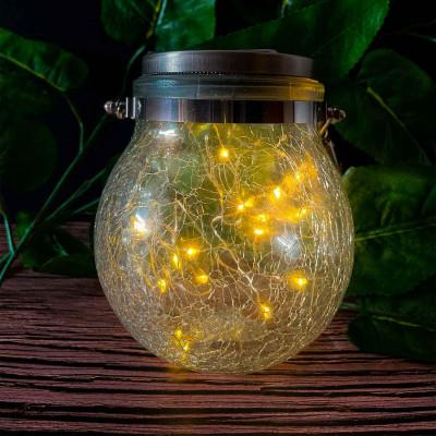 Candeeiro pendente solar LED Exterior Prata 3000K 7hSevenOn Outdoor Iluminação solar 6