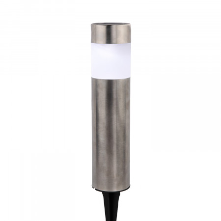 Pack 12 Balizas Solares LED Exterior Plateado 6000K 7hSevenOn Outdoor Iluminación Solar 2