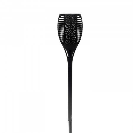 Antorcha Solar LED con Llamas Exterior Negro 3000K 7hSevenOn Outdoor Iluminación Solar 1