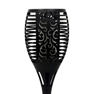 Antorcha Solar LED con Llamas Exterior Negro 3000K 7hSevenOn Outdoor Iluminación Solar 2