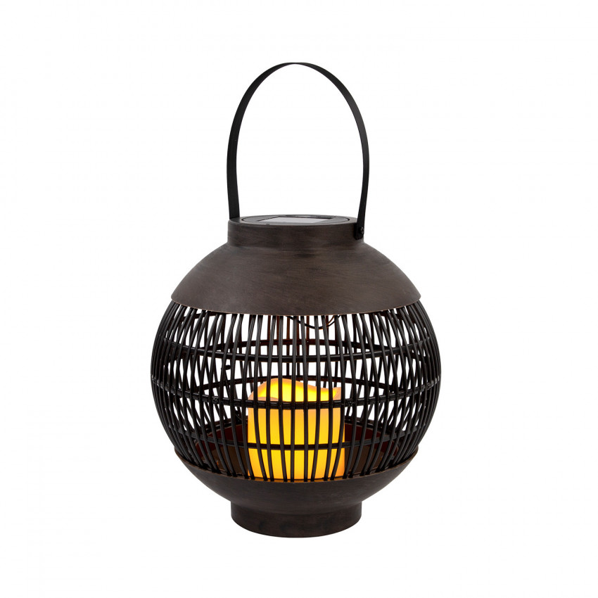 Farol Solar LED Exterior Redondo Marrón 3000K 7hSevenOn Outdoor Iluminación Solar 1 Farol Solar LED Exterior Redondo Marrón 3000K 7hSevenOn Outdoor Iluminación Solar 1