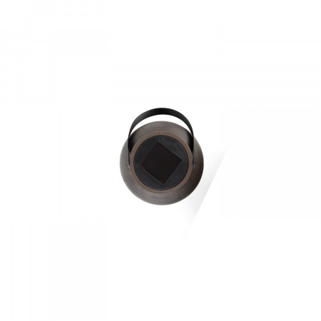 Farol Solar LED Exterior Tubular Marrón 3000K 7hSevenOn Outdoor Iluminación Solar 2 Farol Solar LED Exterior Tubular Marrón 3000K 7hSevenOn Outdoor Iluminación Solar 2