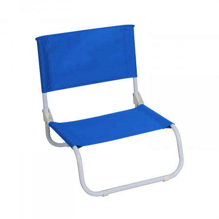 Silla Plegable Baja de Playa Azul 45x49,5x17,5cm 7house Mesas y Sillas Plegables 1