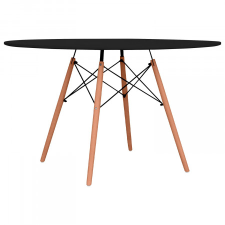 Mesa Redonda de Comedor Estilo Nórdico 74x120cm Thinia Home Mesas de Comedor 8
