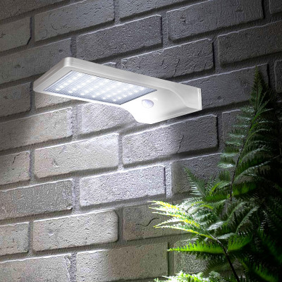Pack 4 Apliques de Pared Solares LED Exterior con Sensor de Movimiento 3000K 7hSevenOn Outdoor Apliques de Exterior 12