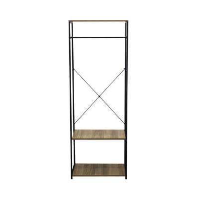 Perchero Metálico y de Madera Oinu 167x60x40,4cm 7house Percheros y Zapateros 2