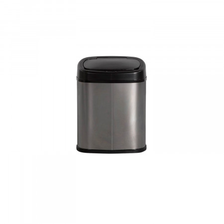 Papelera con Sensor 9L Acero/Negro Dayron Papeleras 1