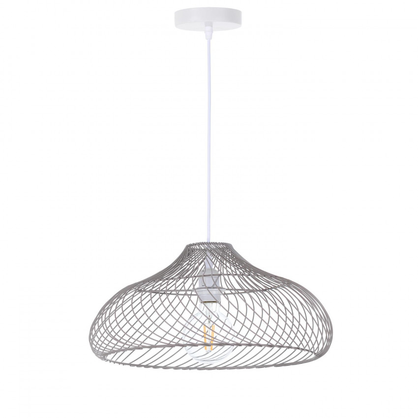 Lámpara de Techo Akame Gris 42,5x42,5x18cm 7hSevenOn Deco Lámparas de Techo 1
