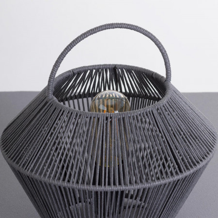 Lámpara de Mesa Shaoran Gris 24x24x25cm 7hSevenOn Deco Lámparas de Mesa 2