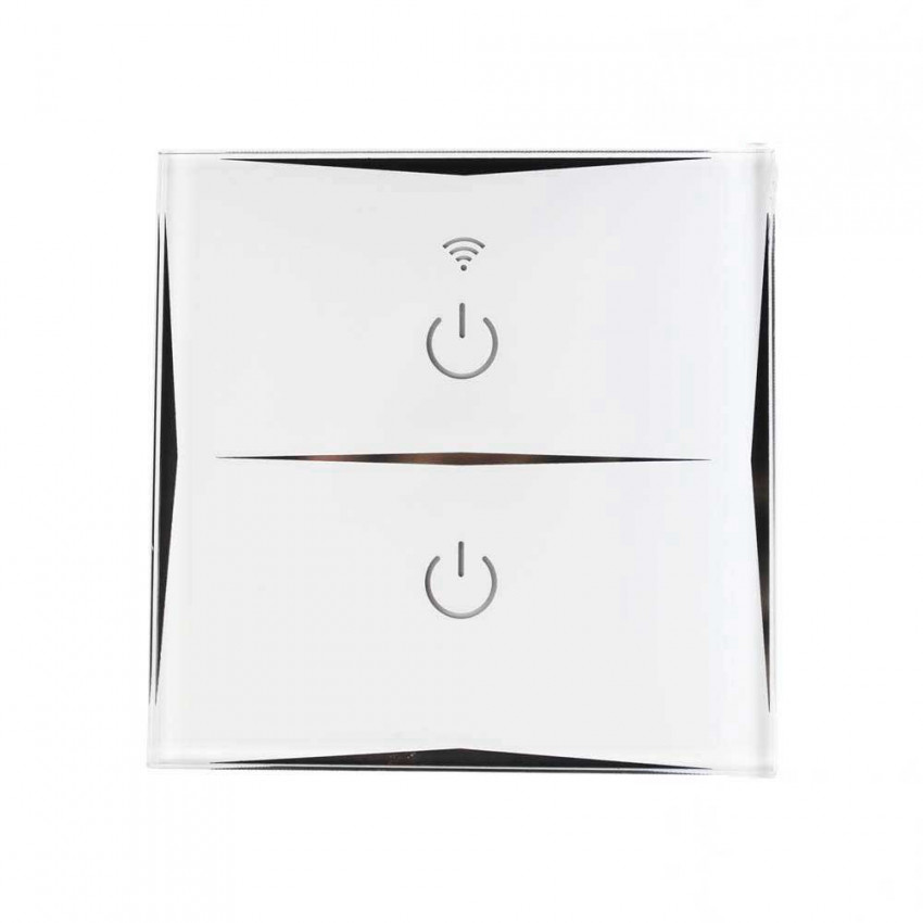 Interruptor Doble WiFi de Pared vía Smartphone/APP 7hSevenOn Home Enchufes Inteligentes 1 Interruptor Doble WiFi de Pared vía Smartphone/APP 7hSevenOn Home Enchufes Inteligentes 1
