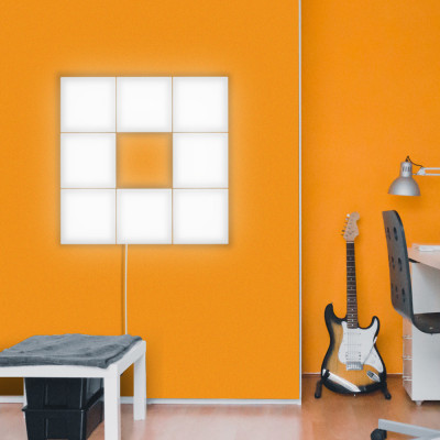 Panel LED Puzzle Enlazable Cuadrado Base 3,5W 200lm 15x15cm 4000K 7hSevenOn Deco Pantallas y Regletas LED 4