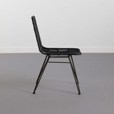 Cadeira de vime Hawi 41,5x56x81cm Thinia Home Cadeiras de jantar em vime 10