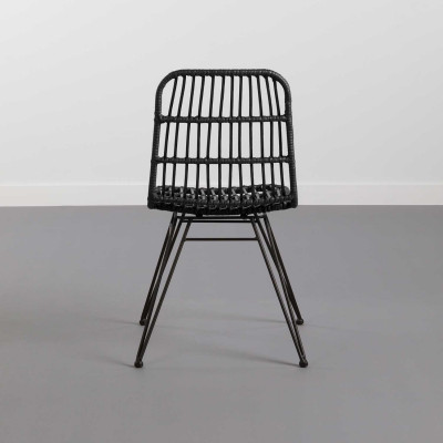 Silla Ratán Hawi 41,5x56x81cm Thinia Home Sillas Mimbre Comedor 11