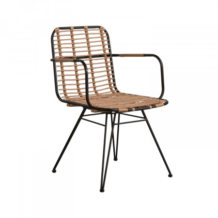 Silla Ratán Lahaina 55x60x82cm Thinia Home Sillas Mimbre Comedor 1
