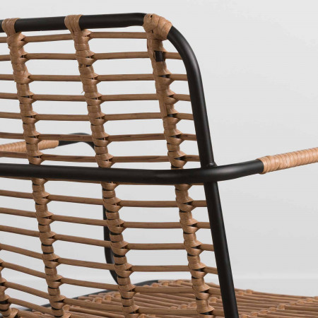 Cadeira de vime Lahaina 55x60x82cm Thinia Home Cadeiras de jantar em vime 4 Cadeira de vime Lahaina 55x60x82cm Thinia Home Cadeiras de jantar em vime 4