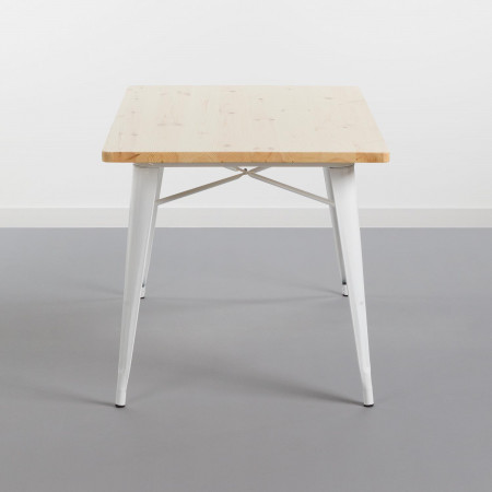 Mesa de Comedor Rectangular Iron Wood 120x80x74cm Thinia Home Mesas de Comedor 3