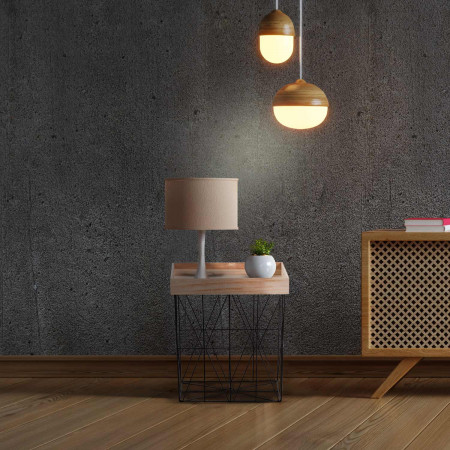 Mesita Auxiliar Rectangular Tray Beige/Negro 47x41,5x32cm Thinia Home Mesitas de Noche y Auxiliares 7 Mesita Auxiliar Rectangular Tray Beige/Negro 47x41,5x32cm Thinia Home Mesitas de Noche y Auxiliares 7
