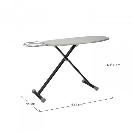 Tabla de Planchar Metálica 162,5x44x90cm 7house Tablas de Planchar 6 Tabla de Planchar Metálica 162,5x44x90cm 7house Tablas de Planchar 6