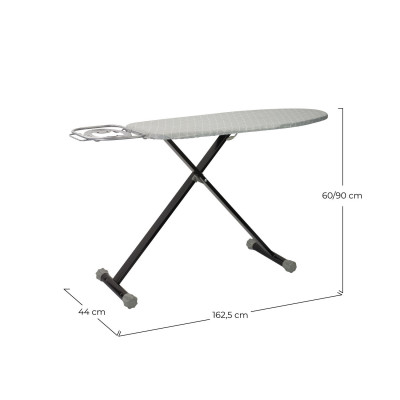 Tabla de Planchar Metálica 162,5x44x90cm 7house Tablas de Planchar 6