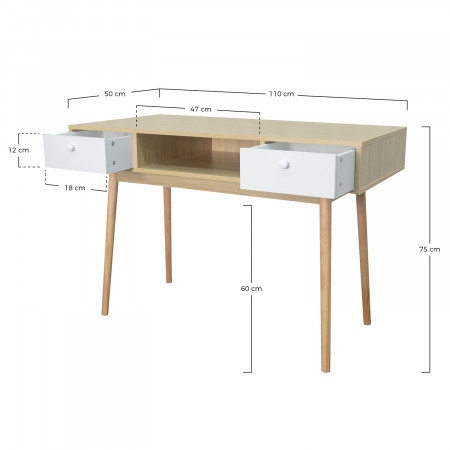 Consola Minimaltwo 110x50x75cm Thinia Home Recibidores y Consolas 4
