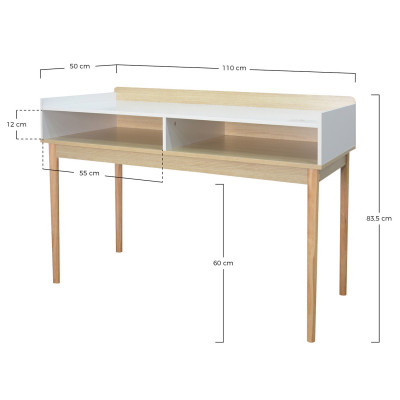 Consola Twin 110x50x83,5cm Thinia Home Recibidores y Consolas 3