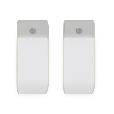 Pack 2 Luces de Noche LED Recargables USB con Sensor de Movimiento Blanco 4000K 20000H 7hSevenOn Luz de Noche 1
