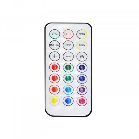 Pack 2 Luces de Noche LED Redondas con Mando a Distancia Blanco 4000K+RGB 20000H 7hSevenOn Luz de Noche 2 Pack 2 Luces de Noche LED Redondas con Mando a Distancia Blanco 4000K+RGB 20000H 7hSevenOn Luz de Noche 2