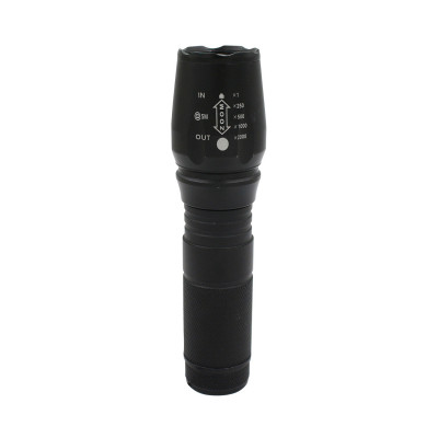 Linterna LED Extensible con Zoom y 5 Modos De Iluminación Negro 7500K 20000H 7hSevenOn Linternas 1