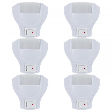 Pack 6 Luces de Noche LED con Interruptor 7hSevenOn Elec Luz de Noche 1