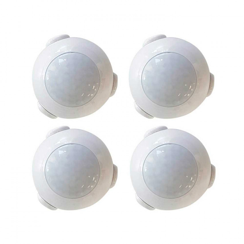 Pack 4 Sensores de Movimiento WiFi con Aviso vía Smartphone/APP 7hSevenOn Home Cámaras y Sensores 1