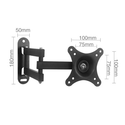 Suporte giratório articulado de parede para TV 10-26 polegadas 10Kg Suportes para TV Toplok 4