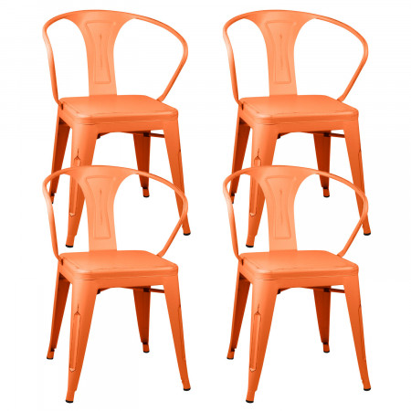 Pack 4 Sillas de Comedor Strong Vintage 53x45x80cm Thinia Home Sillas de Comedor de Diseño 9 Pack 4 Sillas de Comedor Strong Vintage 53x45x80cm Thinia Home Sillas de Comedor de Diseño 9