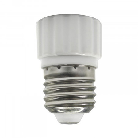 Adaptador de tomada E27 para GU10 Branco 7hSevenOn Elec Fichas, tomadas e adaptadores 1