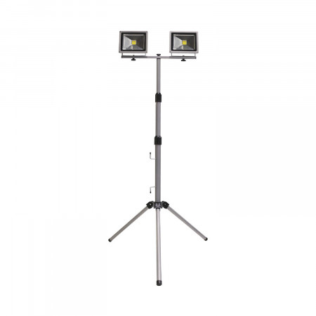 Trípode Telescópico con 2x20W Proyectores LED de Exterior Orientable Aluminio 4000K 7hSevenOn Outdoor Proyectores LED 1