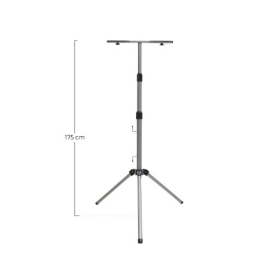 Trípode Telescópico con 2x20W Proyectores LED de Exterior Orientable Aluminio 4000K 7hSevenOn Outdoor Proyectores LED 3