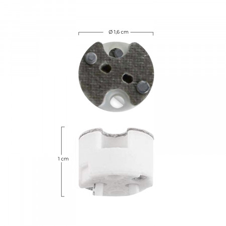 Portalámparas de Silicona Liso G4 Blanco 7hSevenOn Elec Clavijas, Casquillos y Adaptadores 2 Portalámparas de Silicona Liso G4 Blanco 7hSevenOn Elec Clavijas, Casquillos y Adaptadores 2