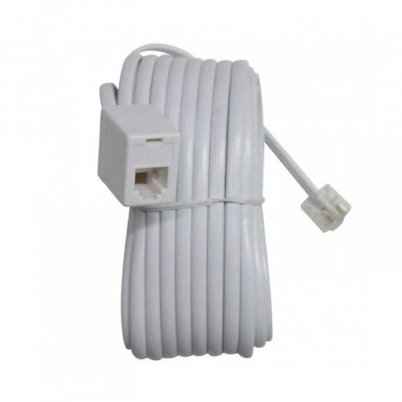 Cable de Teléfono Macho a Hembra RJ11 7,5m 7hSevenOn Elec TV y Telefonía 1