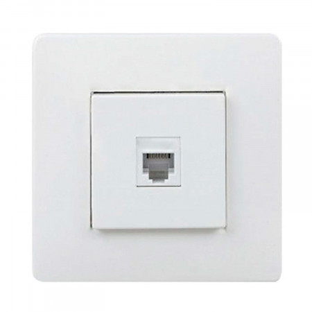 Toma de Teléfono de Superficie 4 vías 7hSevenOn Elec TV y Telefonía 1