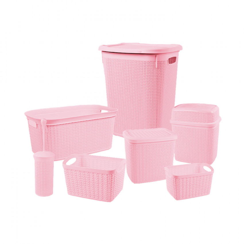 Kit 7 Piezas Baño 7house Ordenación Baño 1 Kit 7 Piezas Baño 7house Ordenación Baño 1