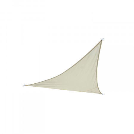 Toldo Vela de Sombra Impermeable 3 Anclajes Beige 3x3m 7house Toldos Vela y Parasoles 1