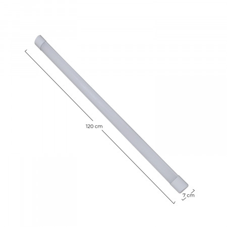 Regleta LED Tubo L13 1x36W 3240lm 4000K 25000H Nine&One Pantallas y Regletas LED 2 Regleta LED Tubo L13 1x36W 3240lm 4000K 25000H Nine&One Pantallas y Regletas LED 2