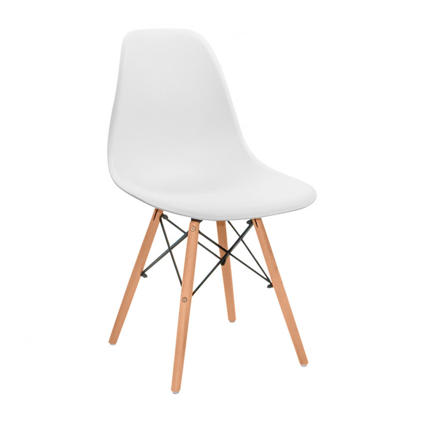 Cadeira de jantar de estilo nórdico Sixa 81x50,5x46,5cm Thinia Home Cadeiras de jantar nórdicas 1