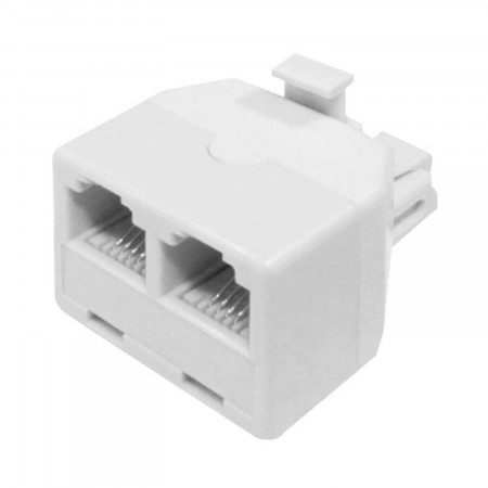 Adaptador Teléfono Rígido 2 Entradas 7hSevenOn Elec TV y Telefonía 1