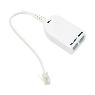 Adaptador Teléfono Cable 2 Entradas 7hSevenOn Elec TV y Telefonía 1