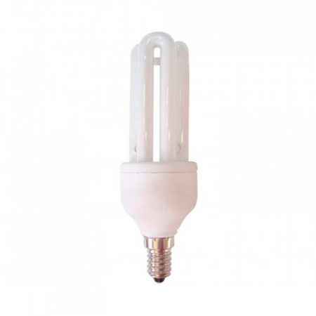 Bombilla CFL Bajo Consumo Mini 3U E14 11W 605lm 2700K 7hSevenOn Outlet 1