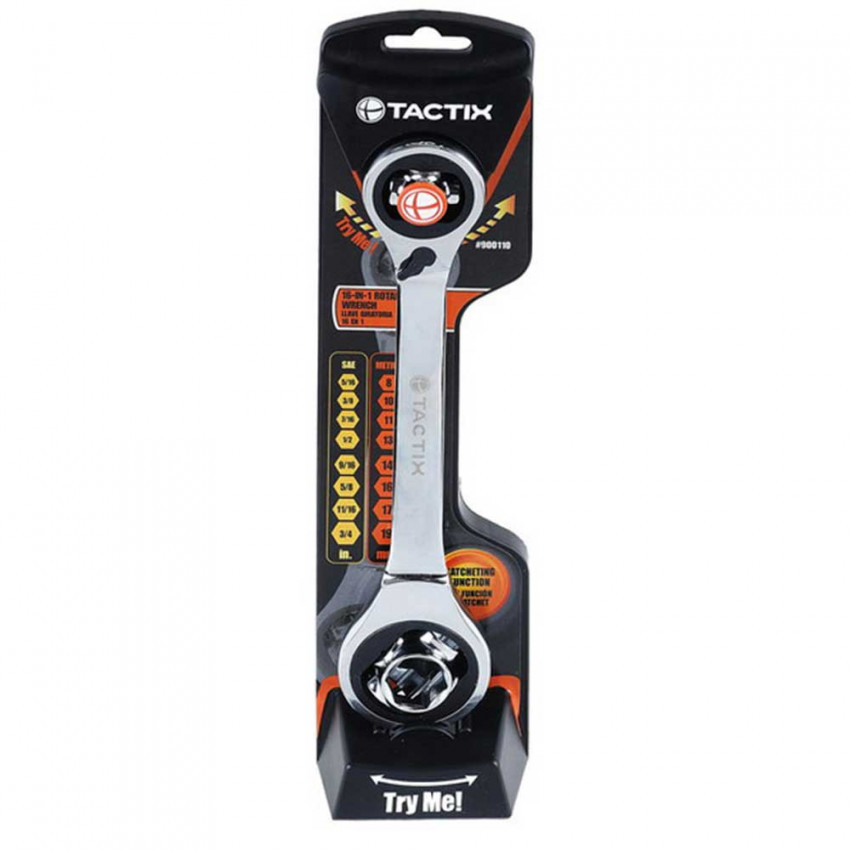 Llave Carraca Multiuso 16 en 1 Tactix Herramientas 1 Llave Carraca Multiuso 16 en 1 Tactix Herramientas 1