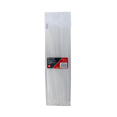 Pack 100 Bridas de Nylon 300x3.6mm 7hSevenOn Herramientas 9