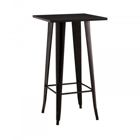 Mesa Auxiliar Alta Cuadrada Strong 60x60x105cm Thinia Home Mesitas de Noche y Auxiliares 1